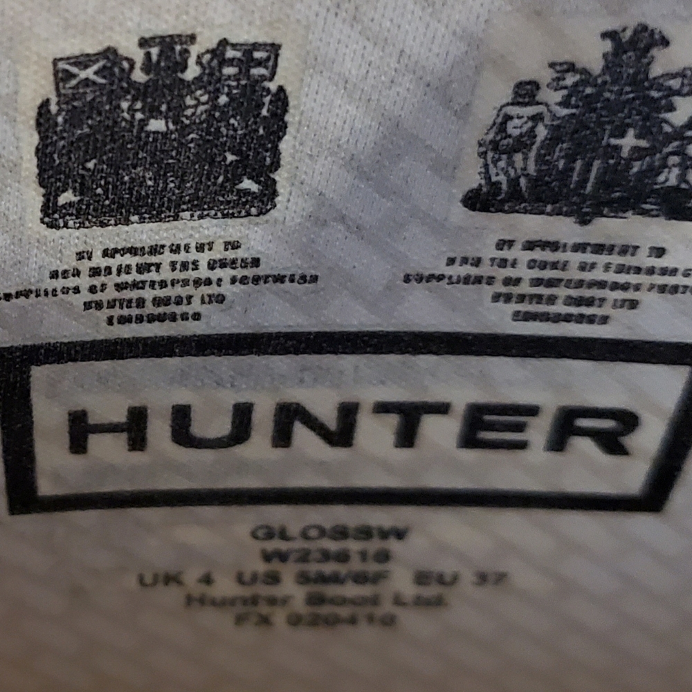 HUNTER EUC tall rain boots - Picture 8 of 8